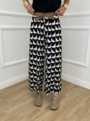 Pantalone Gaucho Fantasia 2130 Nero