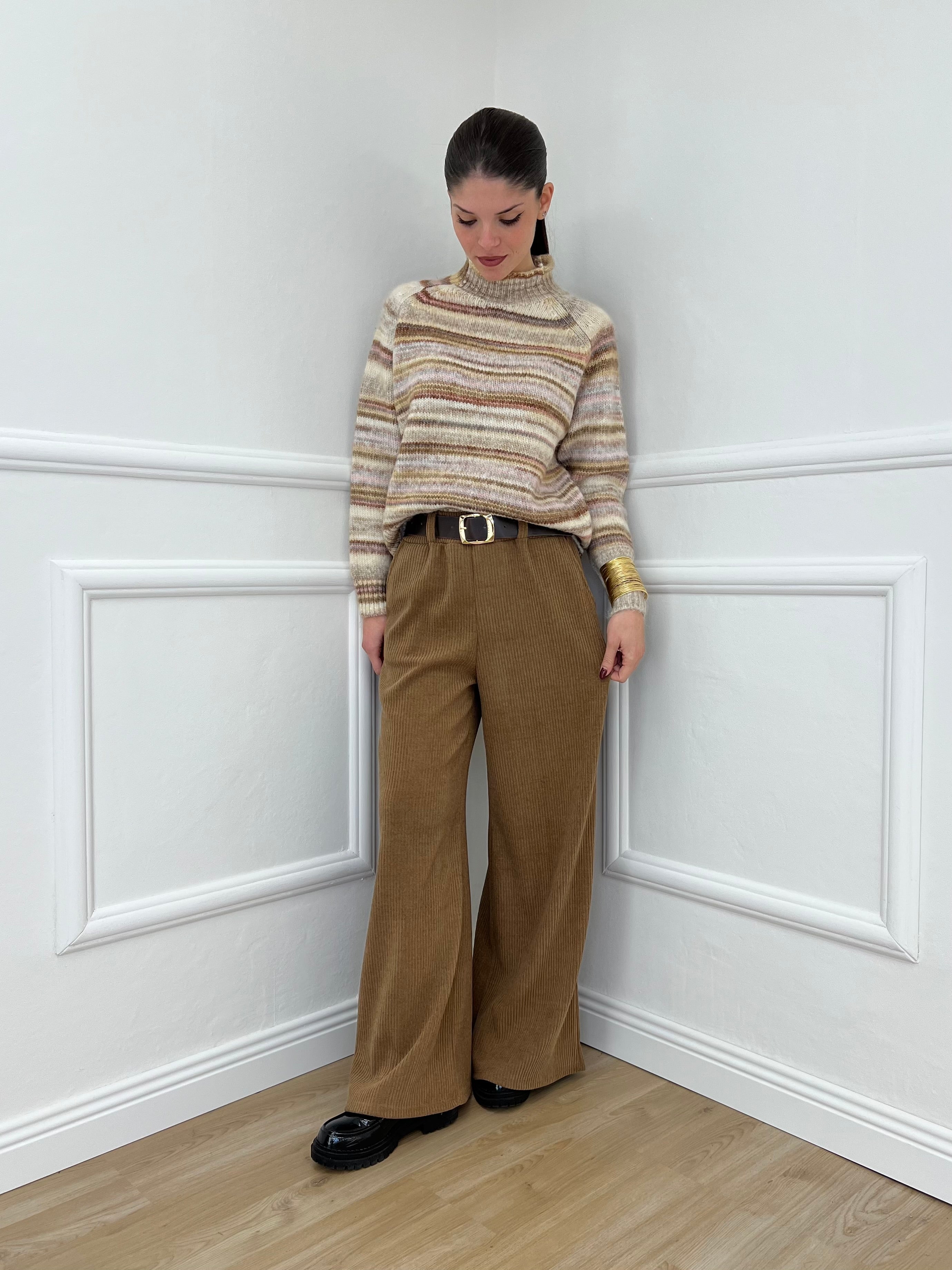 Pantalone Corduroy 6156 Camel