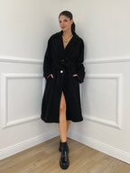 Cappotto Boucle' 81887 Nero
