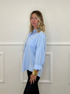 Camicia Over Oxford Tasca 17117 Azzurro