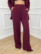 Tailleur Doppiopetto 2412 Burgundy