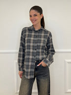 Camicia Madras A35 Grigio