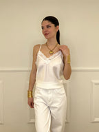 Top Satin Pizzo 1542