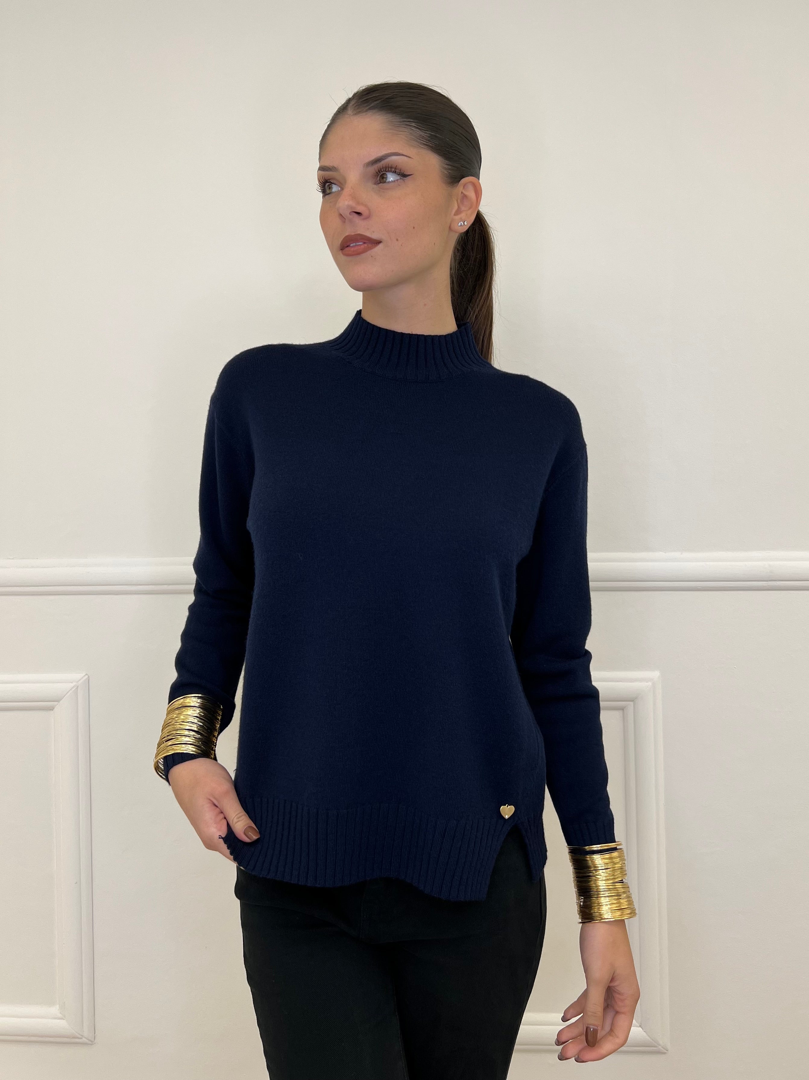 Lupetto Spacchetti 26000 Blu