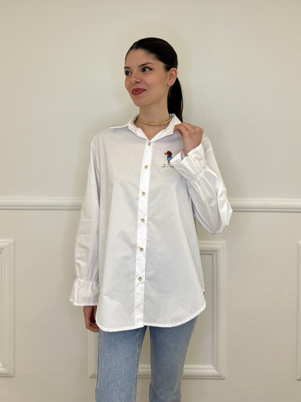 Camicia Bassotto 82080 Bianco