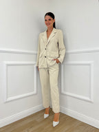 Giacca Corduroy 25790 Panna - Bazar Abbigliamento