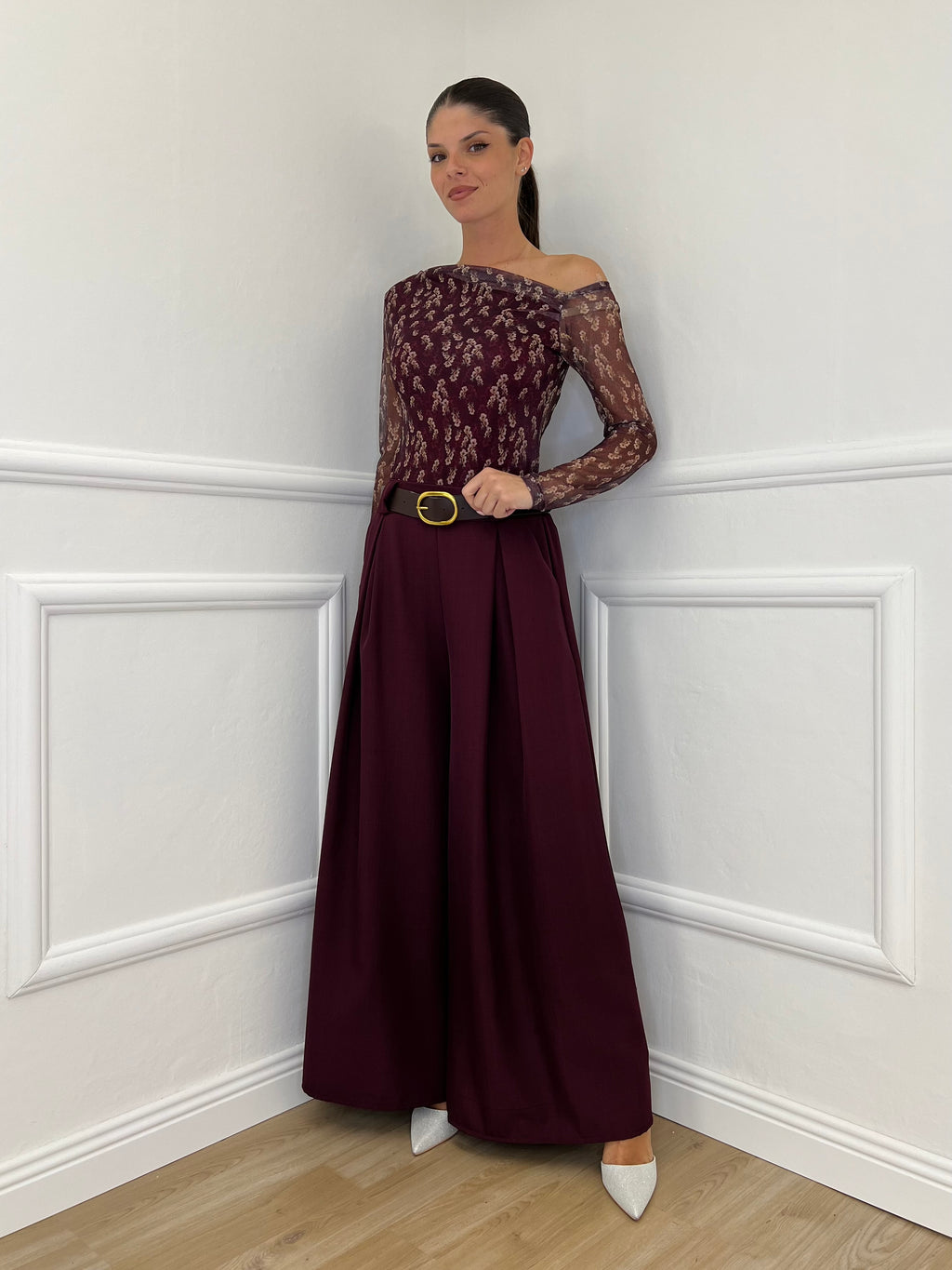 Maglia Microrete Monospalla 11396 Bordeaux