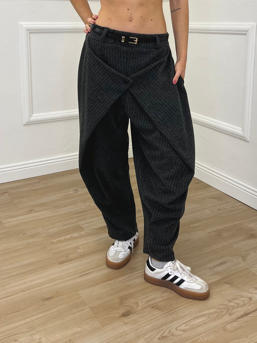 Pantalone Regimental Portafoglio 51268 Grigio