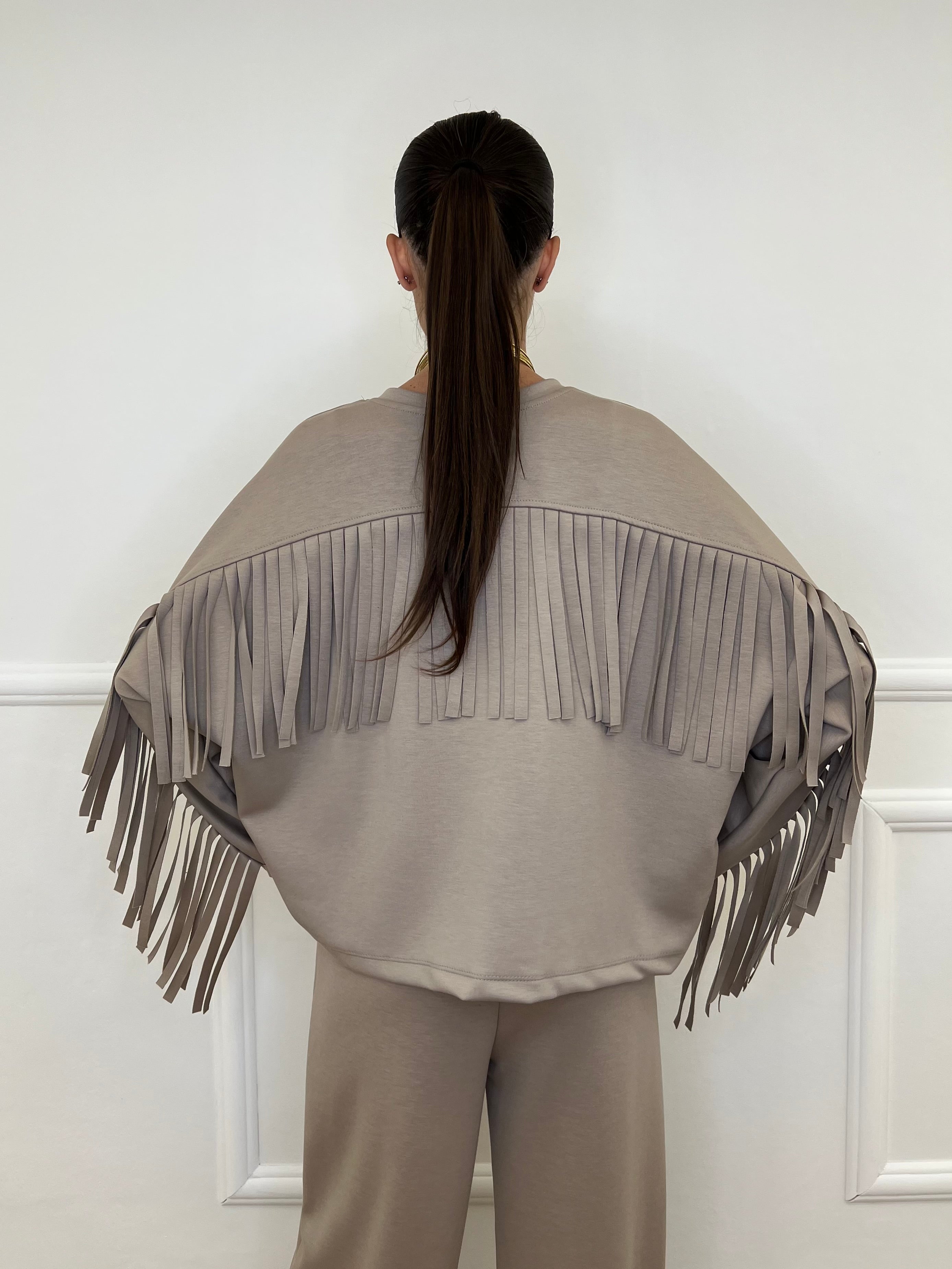 Felpa Frange 11792 Mocha