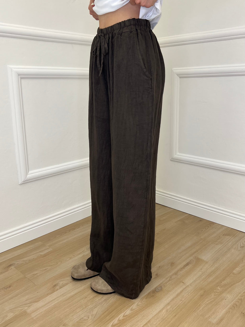Pantalone Palazzo Lino I586 Moro