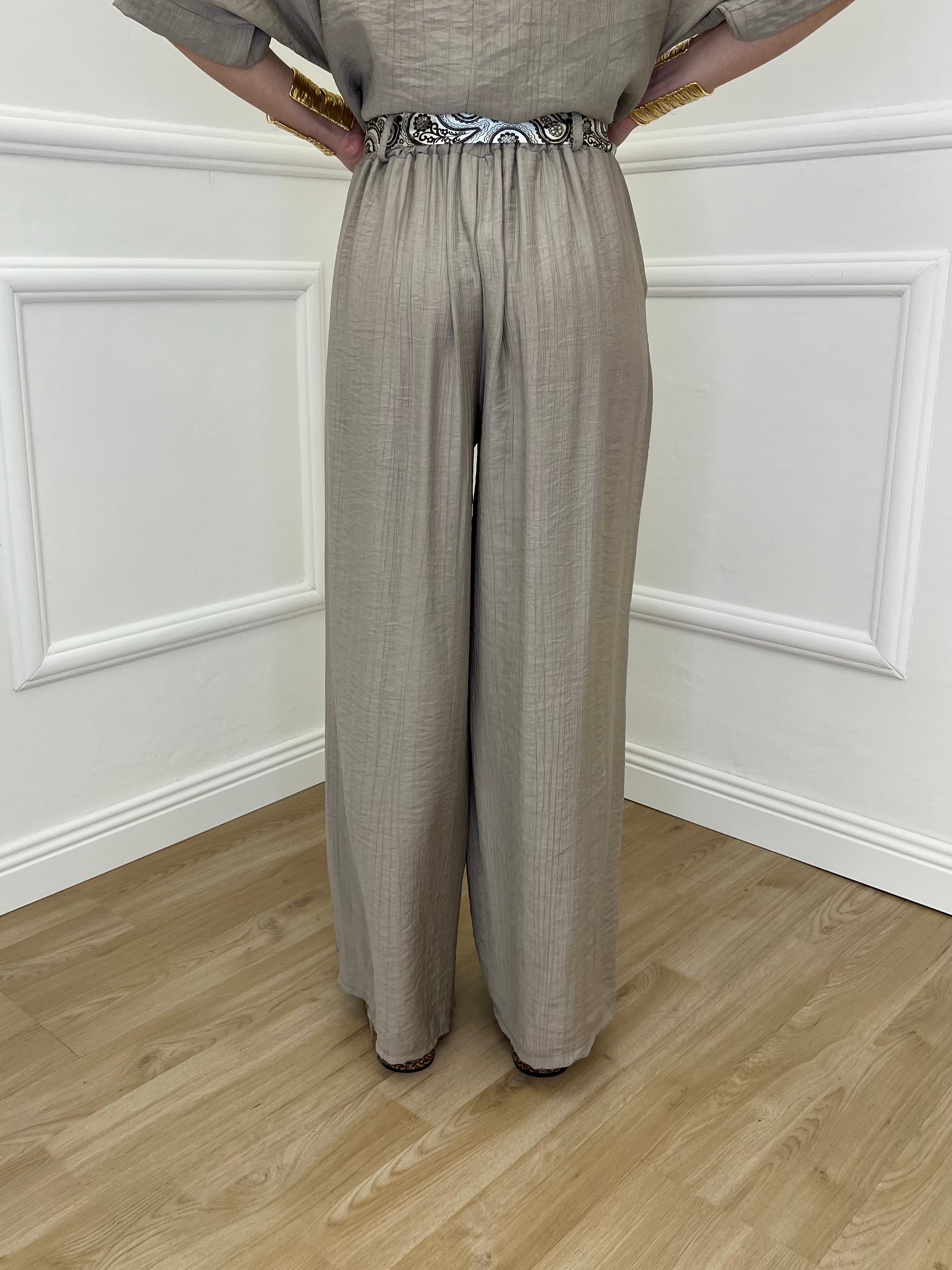 Pantalone Strop Fusciacca 26218 Taupe