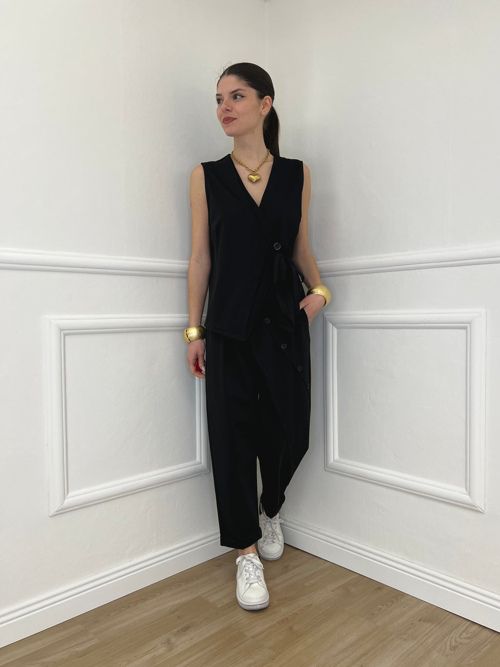 Pantalone Baggy Portafoglio 51256 Nero