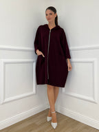 Maxi Felpa 41875 Bordeaux