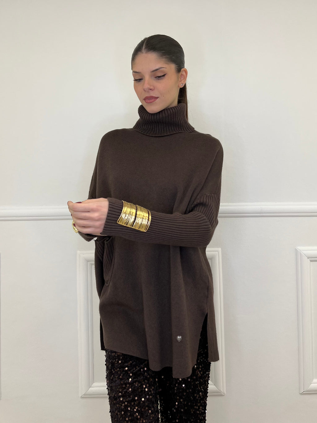 Maxi Maglia Taschino 31496 Moro