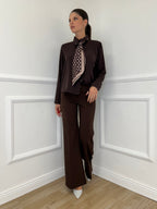 Pantalone Flare 80SM Moro