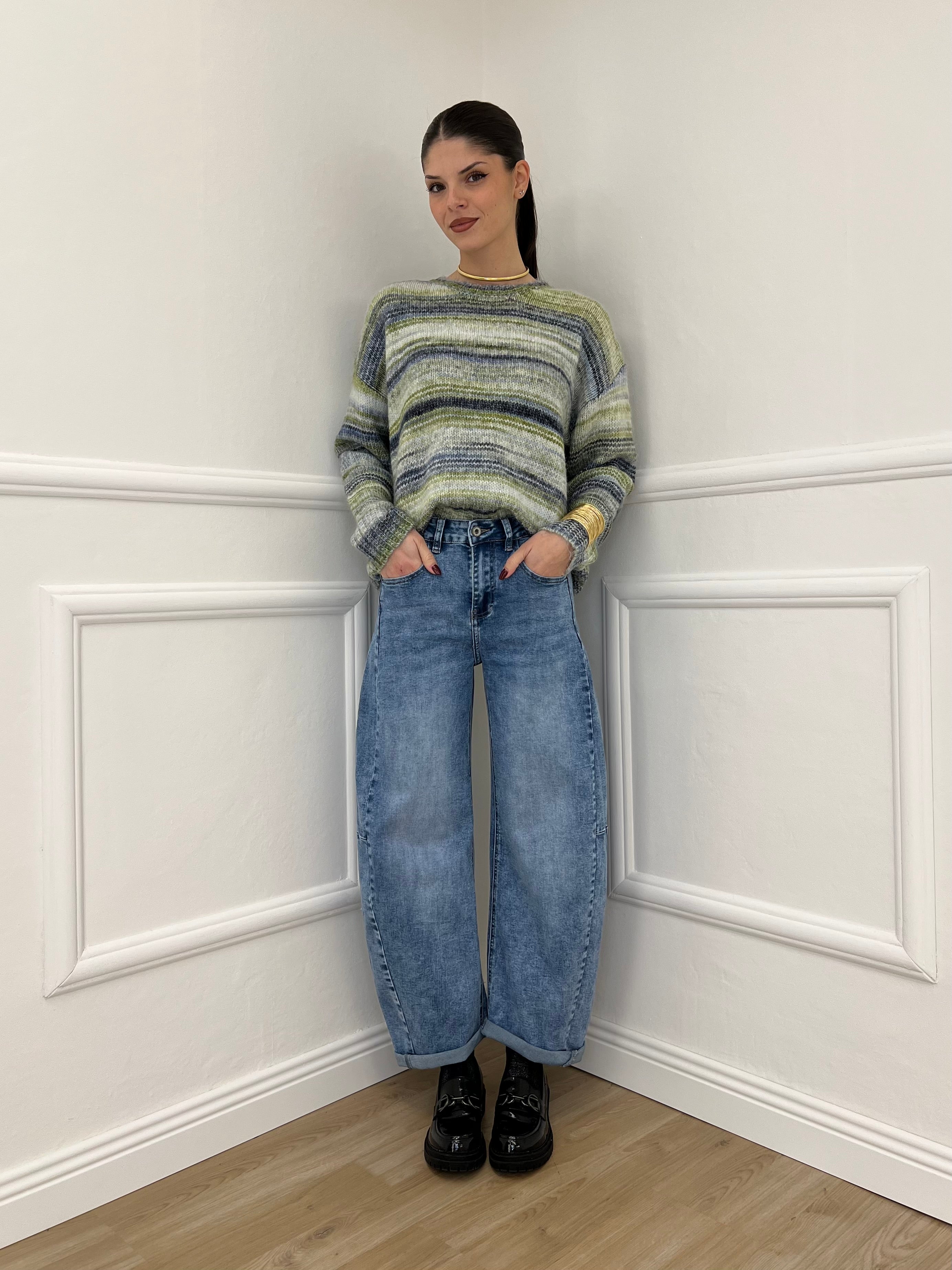 Jeans Balloon 9260 Azzurro