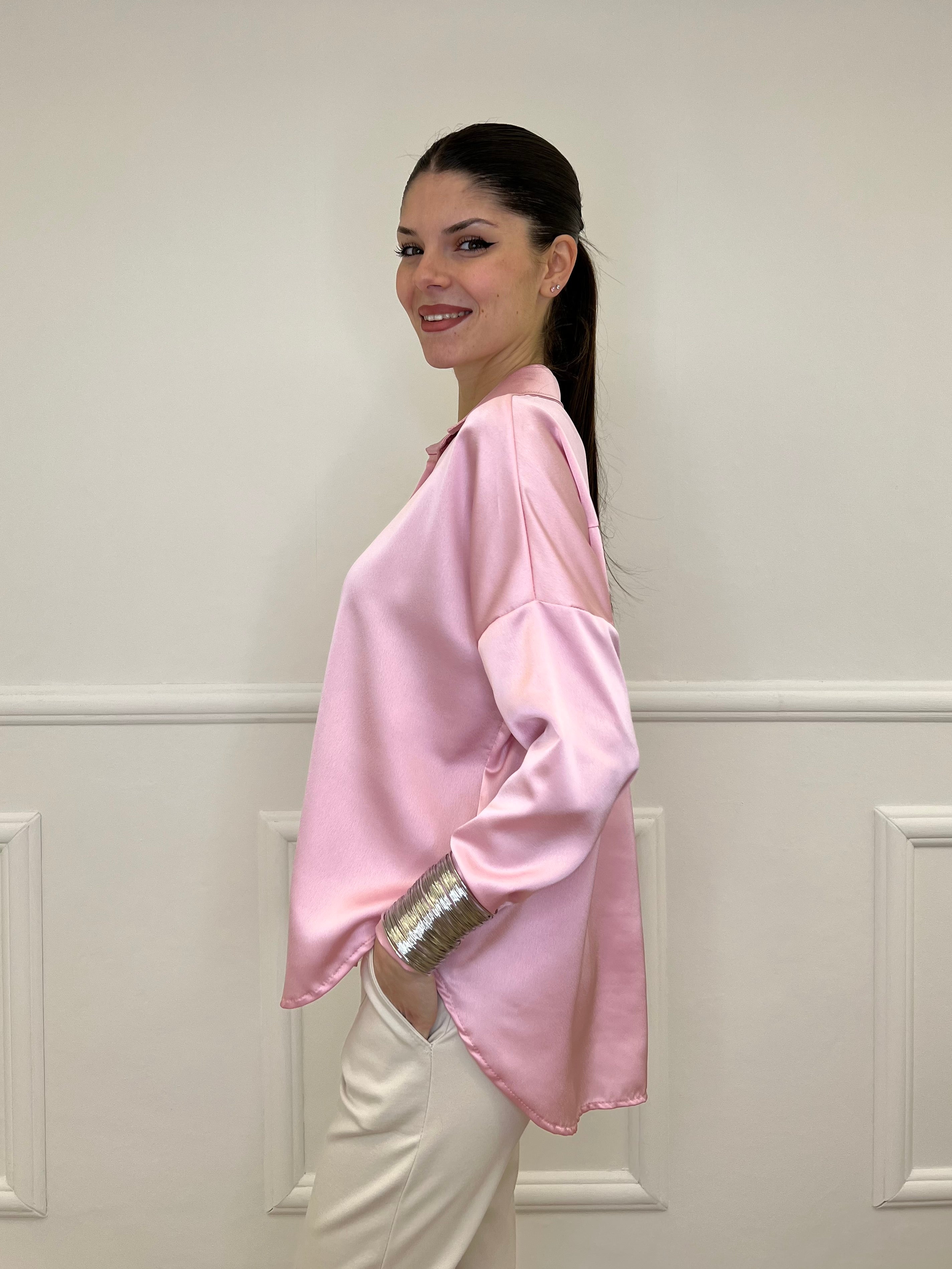 Camicia Over in Satin 2020