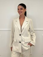 Giacca Corduroy 25790 Panna