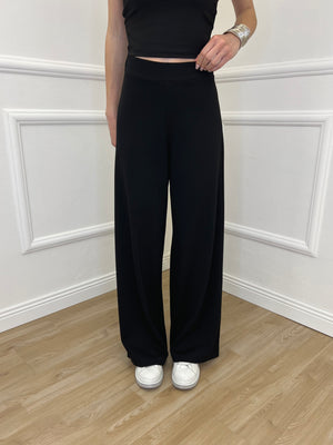 Pantalone Palazzo Punto Milano 1071 Nero