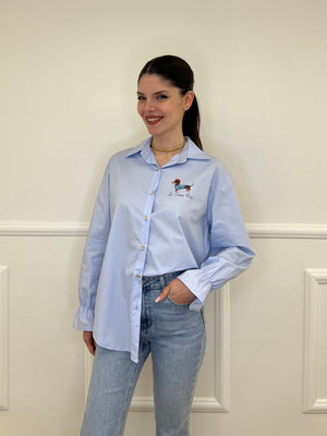 Camicia Bassotto 82080 Azzurro