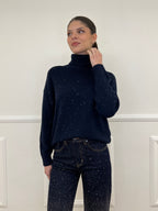 Dolcevita Micro Paillettes 25100 Blu