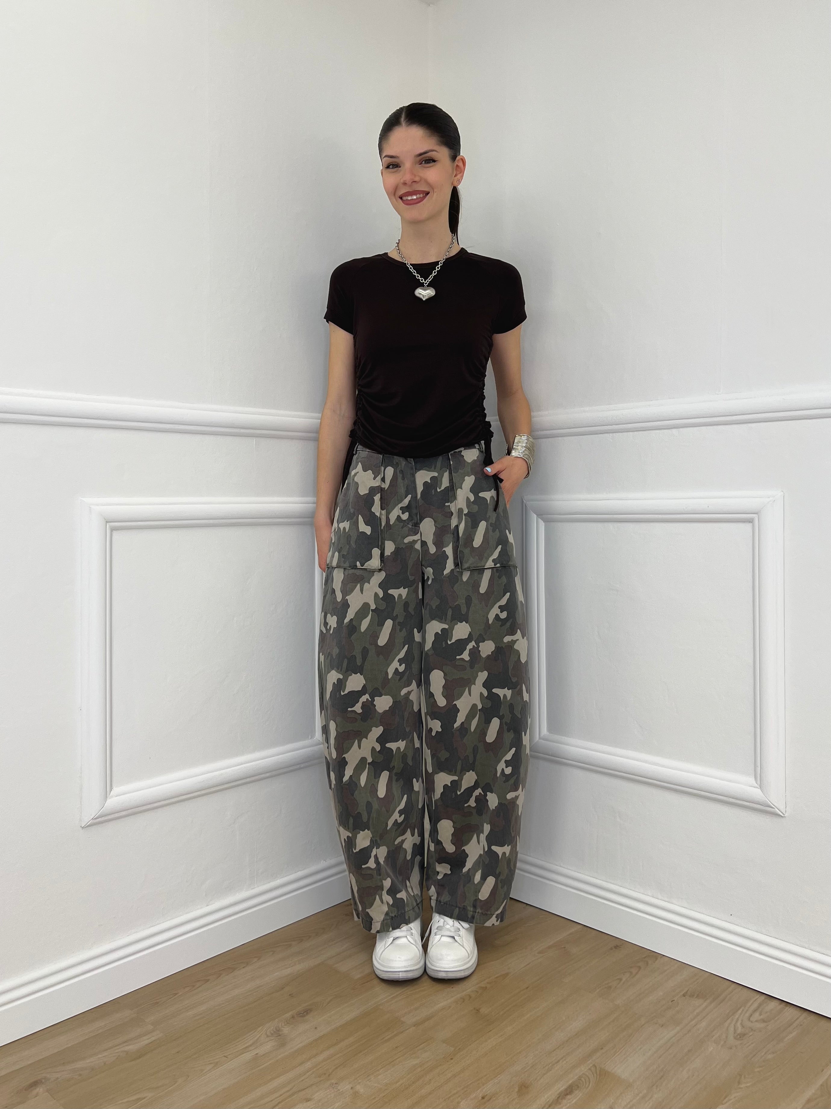Pantalone Balloon Camouflage MA141
