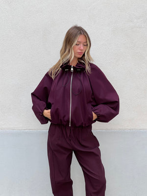 Giacca Bomber 11503 Burgundy