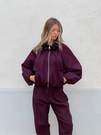 Giacca Bomber 11503 Burgundy