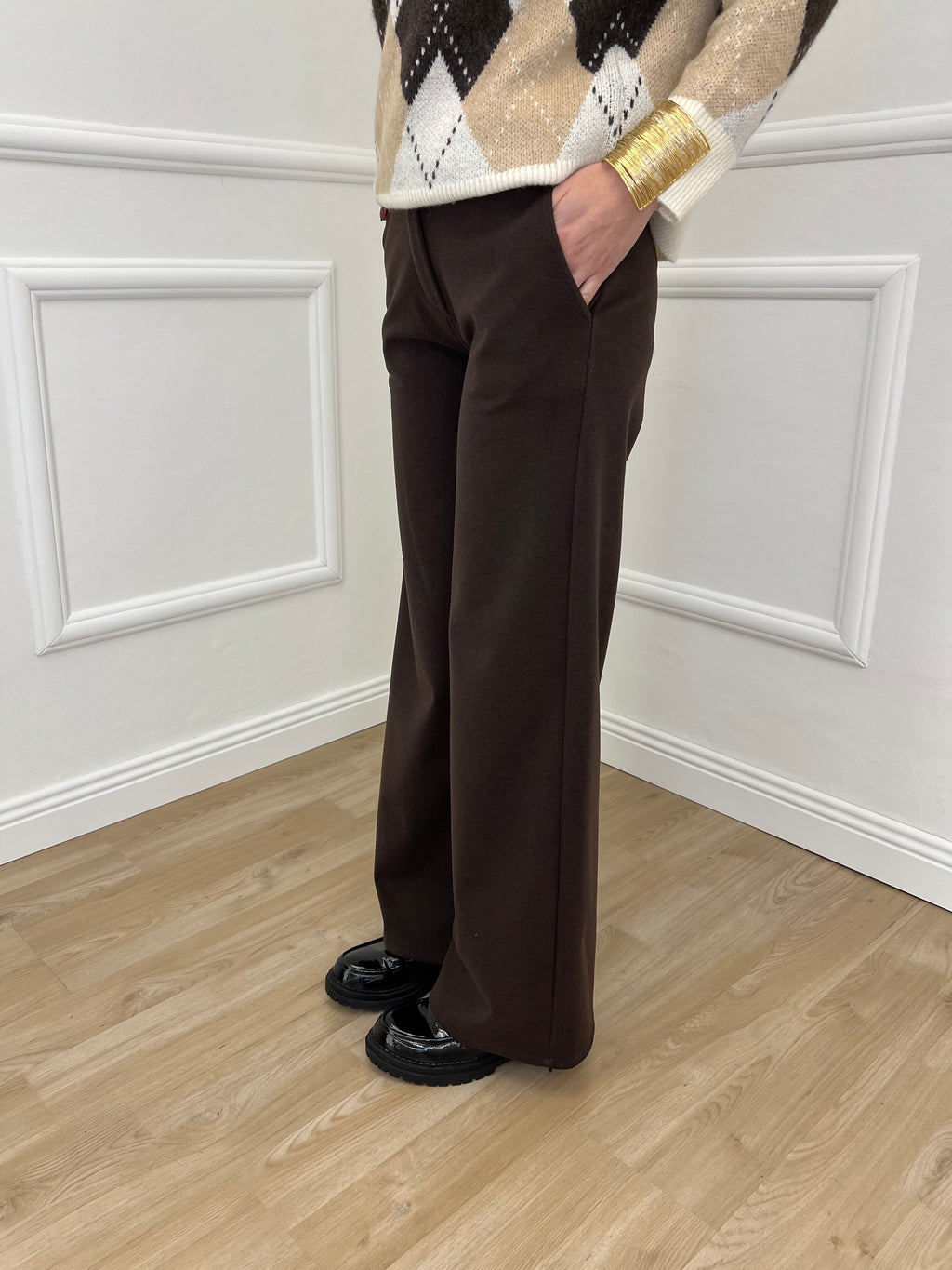 Pantalone Smerigliato 575 Moro