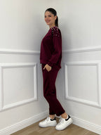 Pantalone Felpa 2252 Bordeaux - Bazar Abbigliamento