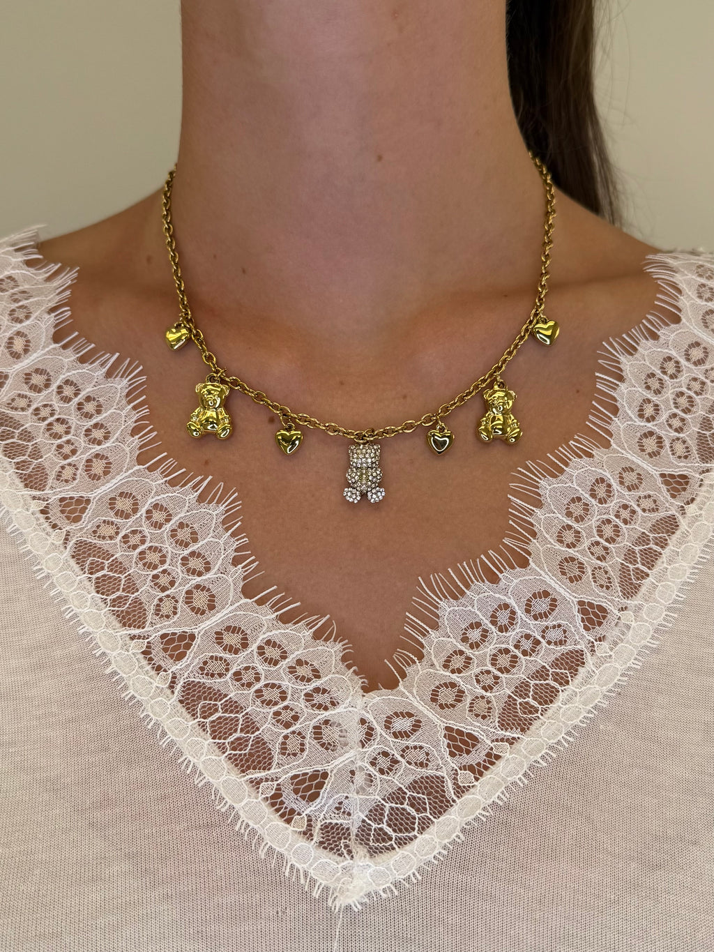 Collana Teddy NK0534 - Bazar Abbigliamento