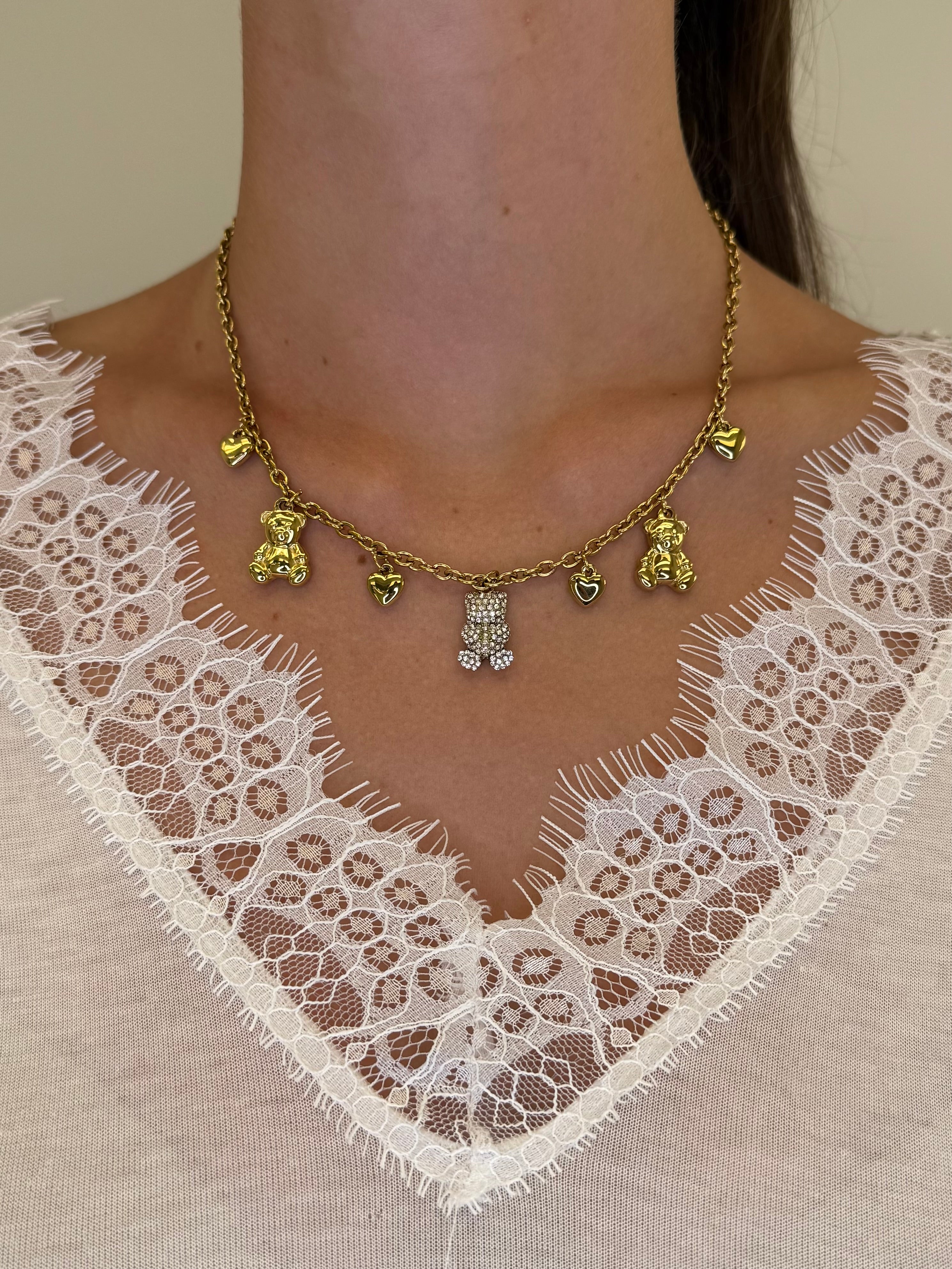 Collana Teddy NK0534 - Bazar Abbigliamento