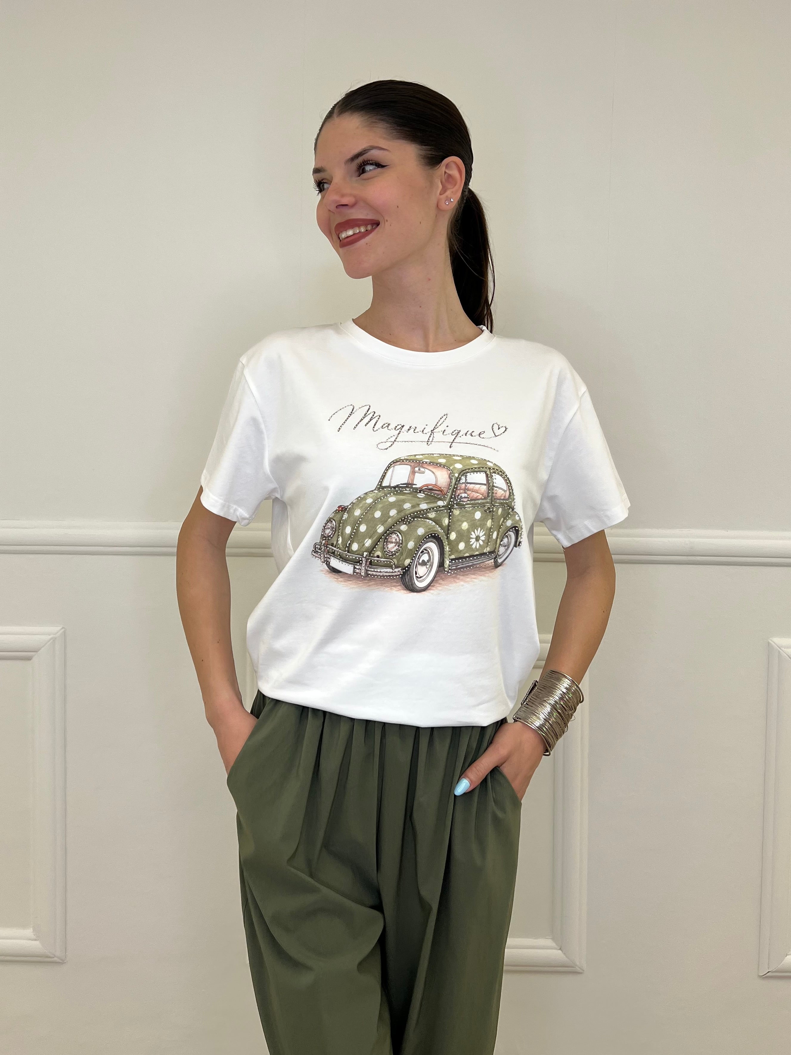 T-shirt Over Magnifique Strass