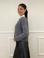 Cardigan Kid Mohair 5211 Grigio