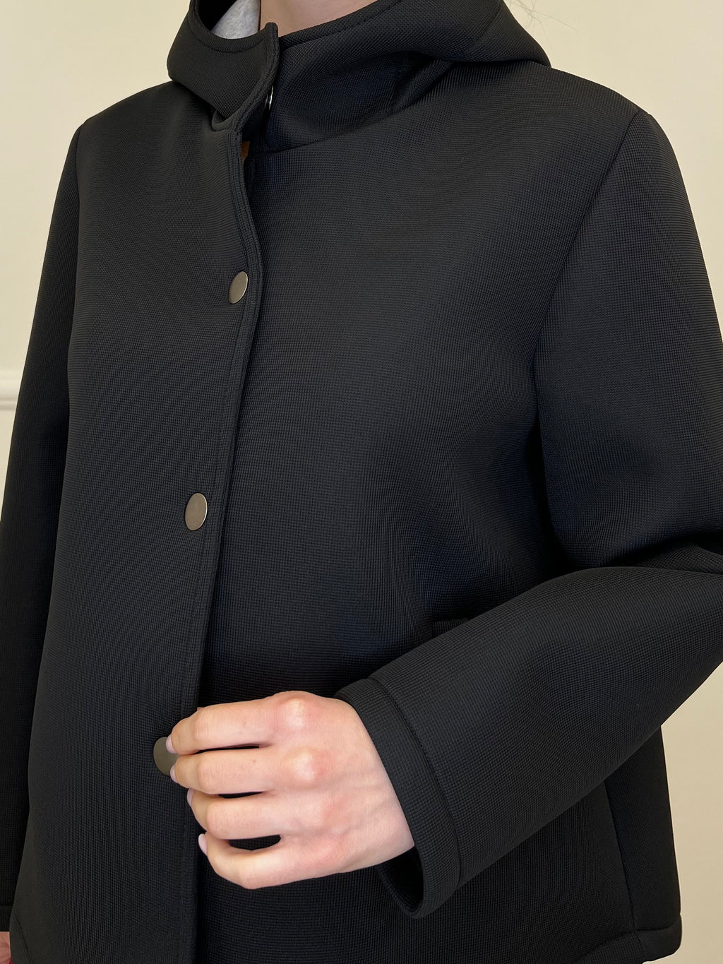 Giacca Neoprene Nido D'ape 26289 Nero