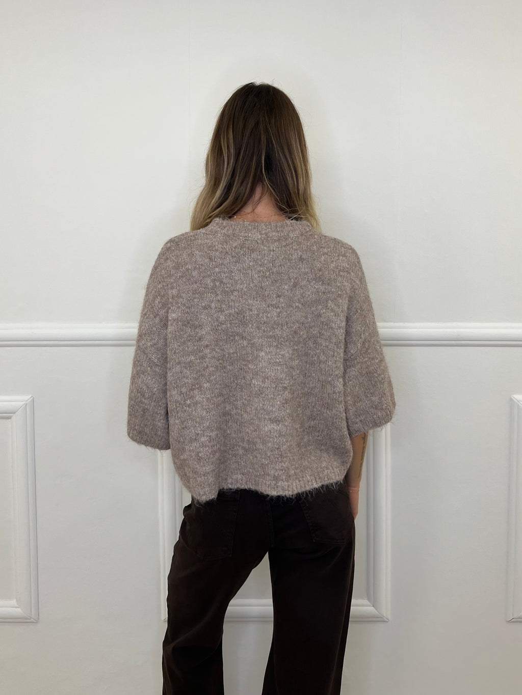 Maglia Scatoletta Misto Lana J37021