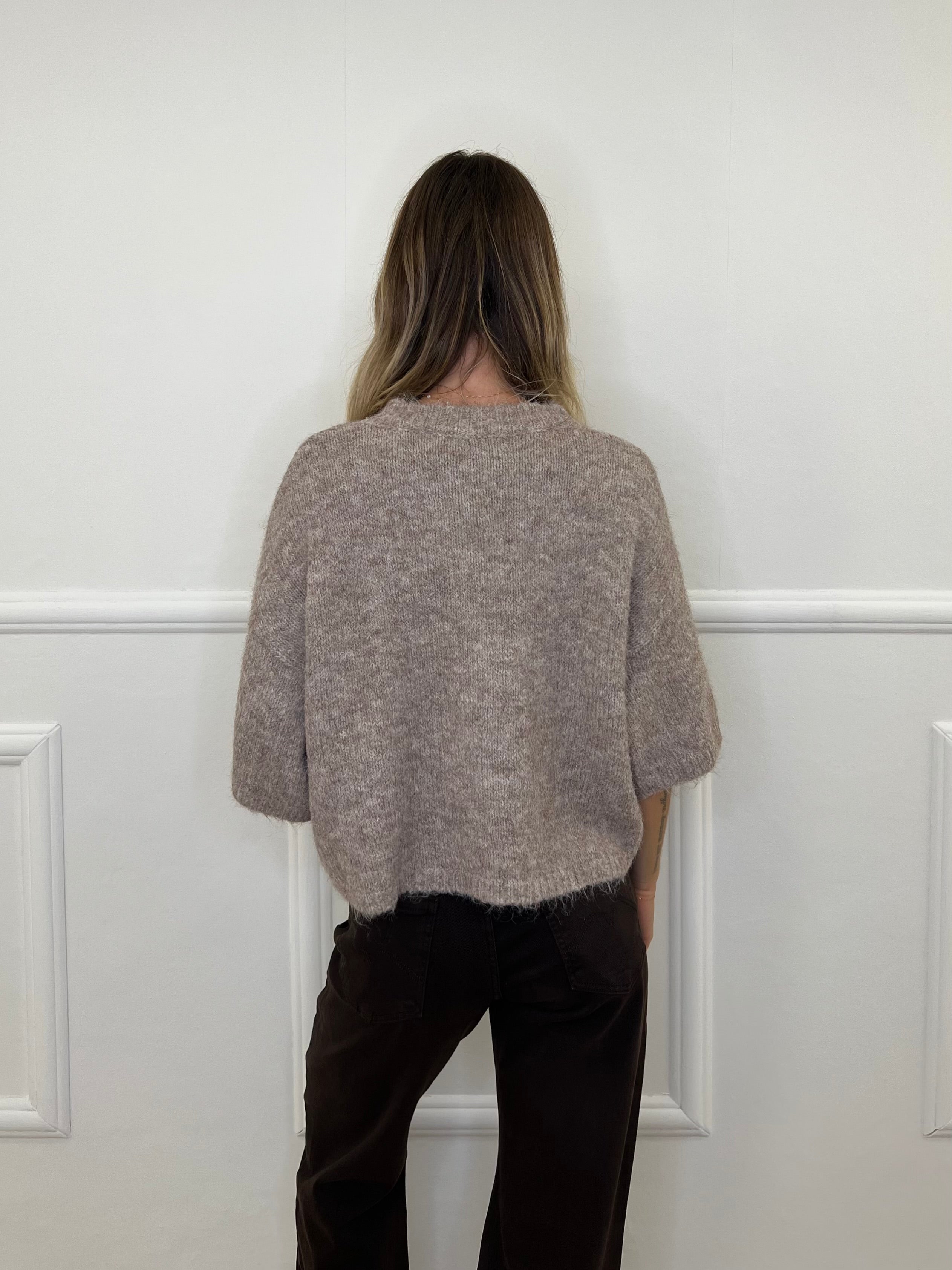 Maglia Scatoletta Misto Lana J37021