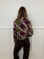 Camicia Jersey Fantasia 23001 Bordeaux
