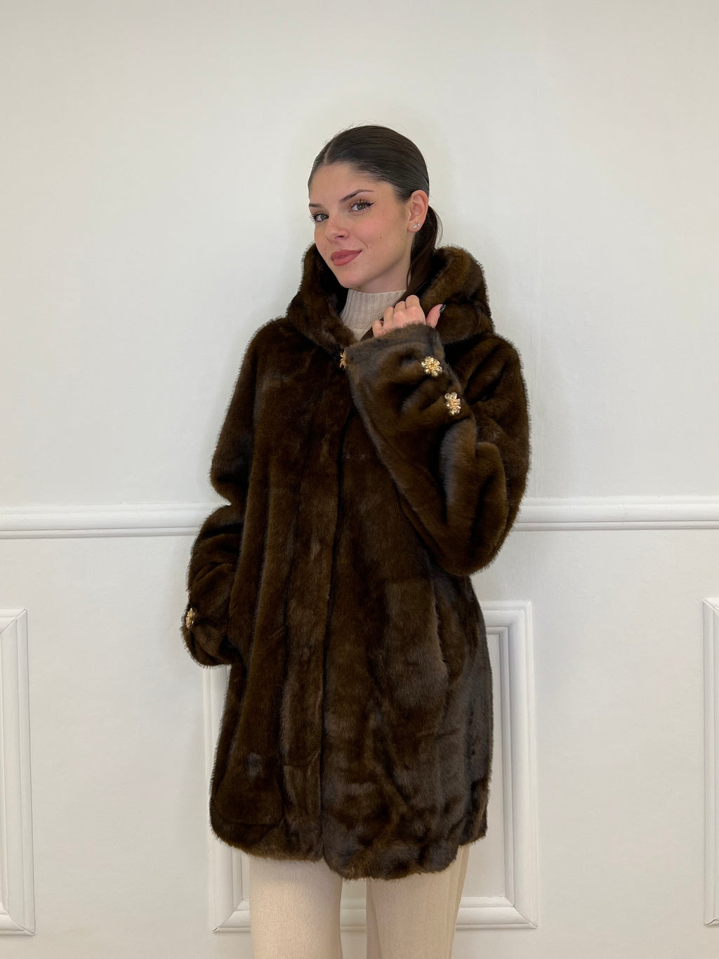 Pelliccia Gioiello Lunga 0263 Visone