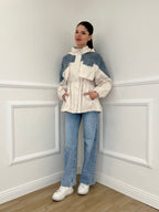 Jeans Straight Borchie 5106 Azzurro