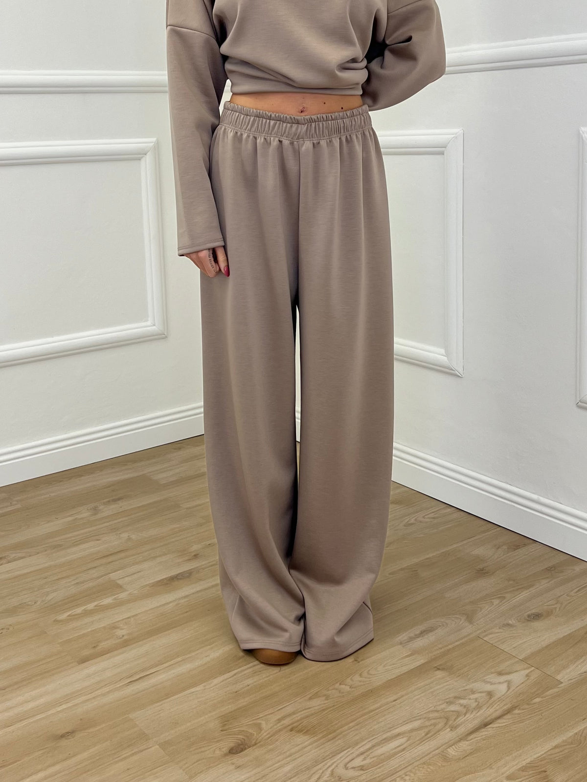 Tuta Over in Viscosa 3277 Taupe