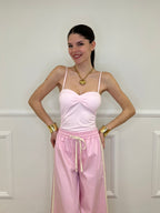 Body Drappeggiato 25617 Rosa