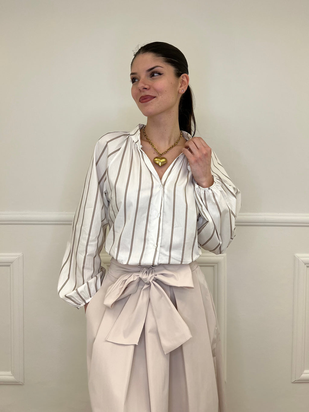 Camicia Popeline Regimental 118642 Bianco