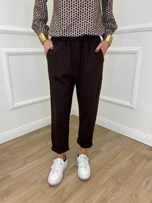 Pantalone Baggy 51013 Marrone