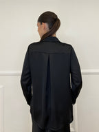 Camicia Satin 1081 Nero