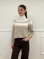 Maglia Norvegese 8240 Ecru