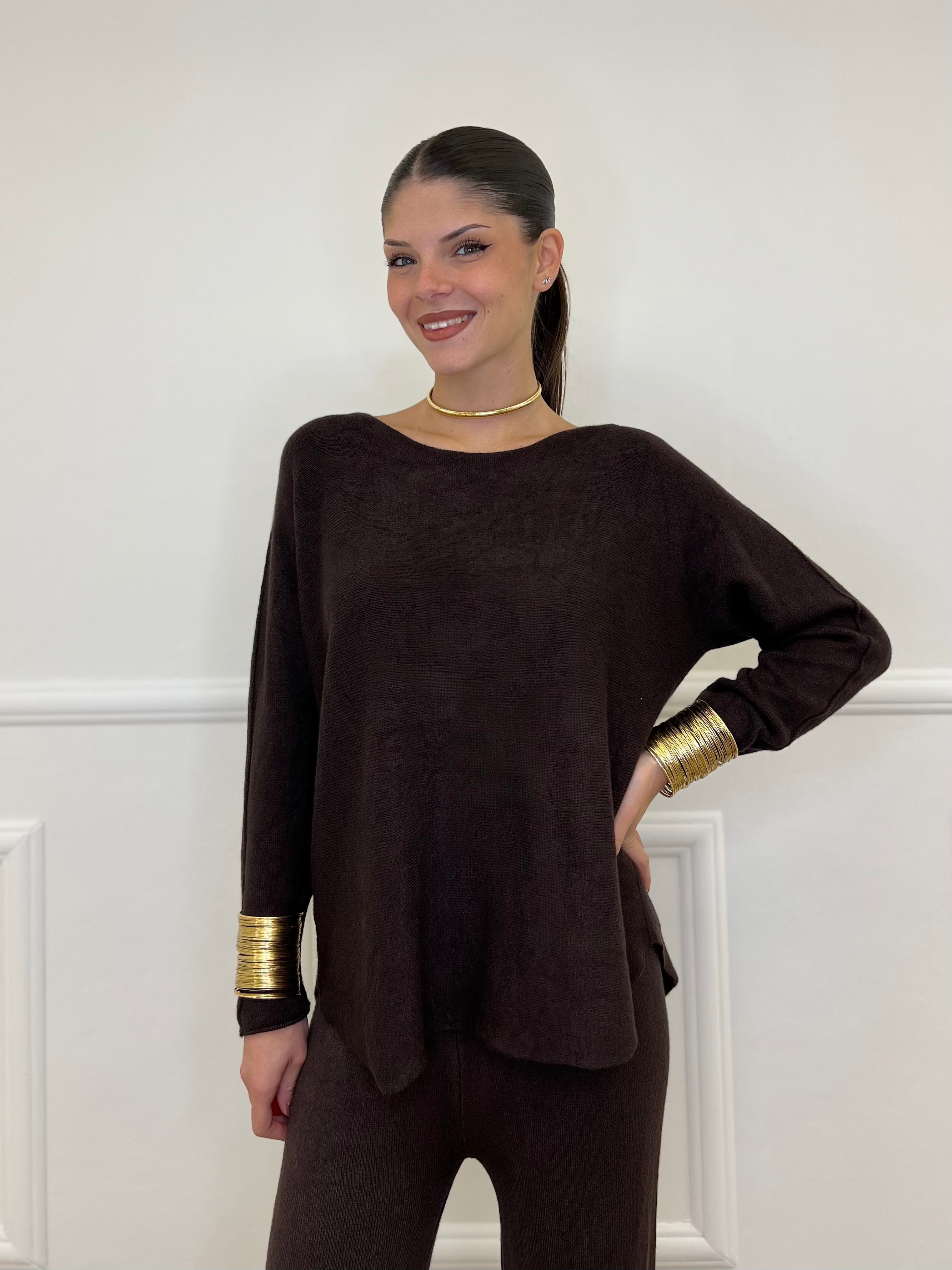 Completo Girocollo 24043 Moro