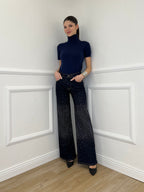 Jeans Strass 2377 Blue Black