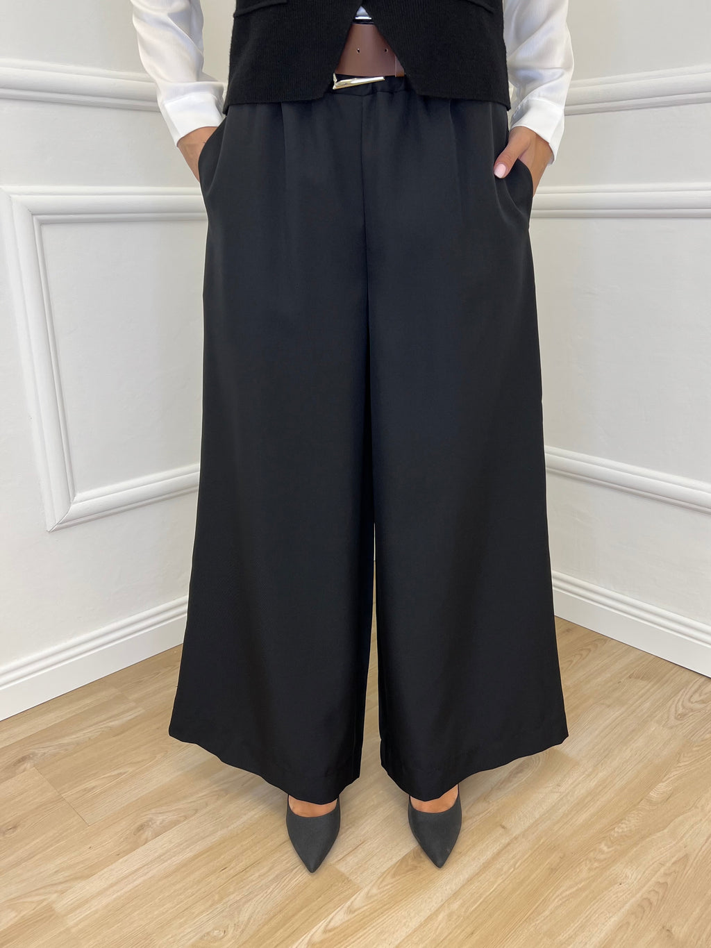 Panta Palazzo 18786 Nero