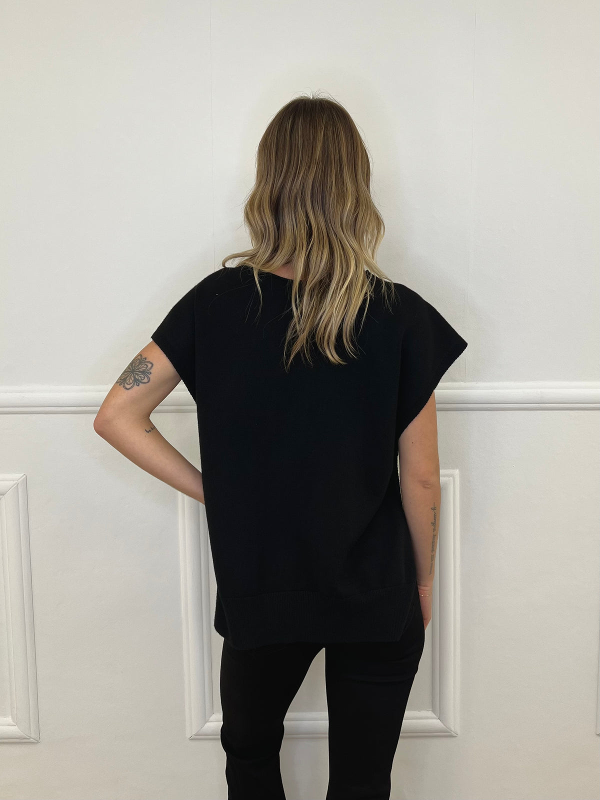 Maglia Viscosa e Alpaca con Bottoni 3502